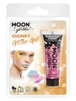 Smiffys Moon Glitter Iridescent Chunky Glitter Gel