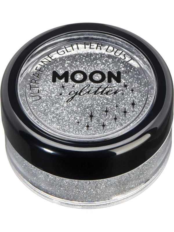 Smiffys Moon Glitter Classic Ultrafine Glitter Dust, Silve 1 Smiffys Moon Glitter Classic Ultrafine Glitter Dust, Silve