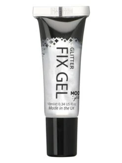 Smiffys Moon Glitter Fix Gel, Clear