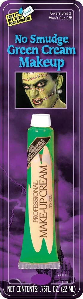 Green Non Smudge Make-Up 1 Green Non Smudge Make-Up