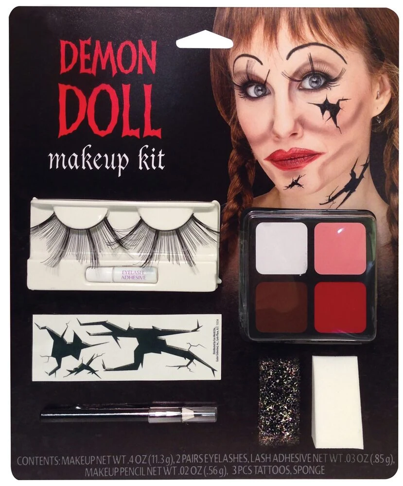 Demon Doll Make-Up Kit 1 Demon Doll Make-Up Kit