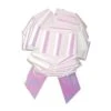 Pull Bow White Iridescent