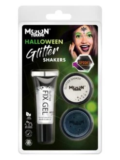 Smiffys Moon Terror Halloween Glitter Shakers,