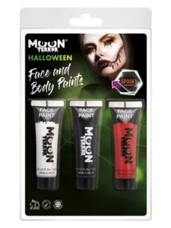 Smiffys Moon Terror Halloween Face & Body Paint,