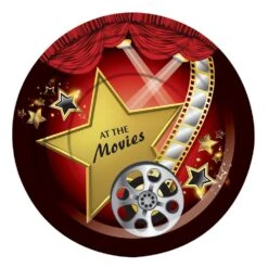 At The Movies Dessert Plate