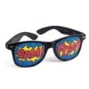 Pop Art “Pow” Screened Sunglasses