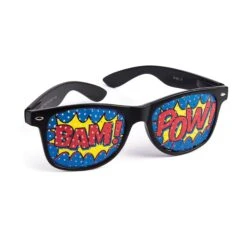 Pop Art “Pow” Screened Sunglasses