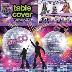Disco Party Table Cover