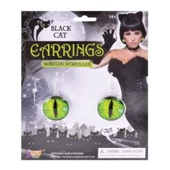 Black Cat Eyes Earrings