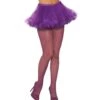 Fishnet Stockings Glitter Purple
