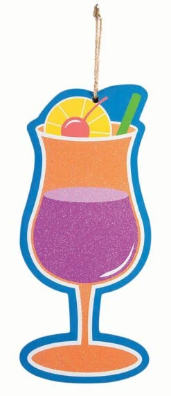 Tropical Drink Plaque